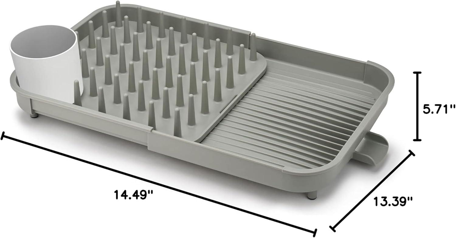 image:imageJoseph Joseph Duo Compact Dish Rack GreyExpandable