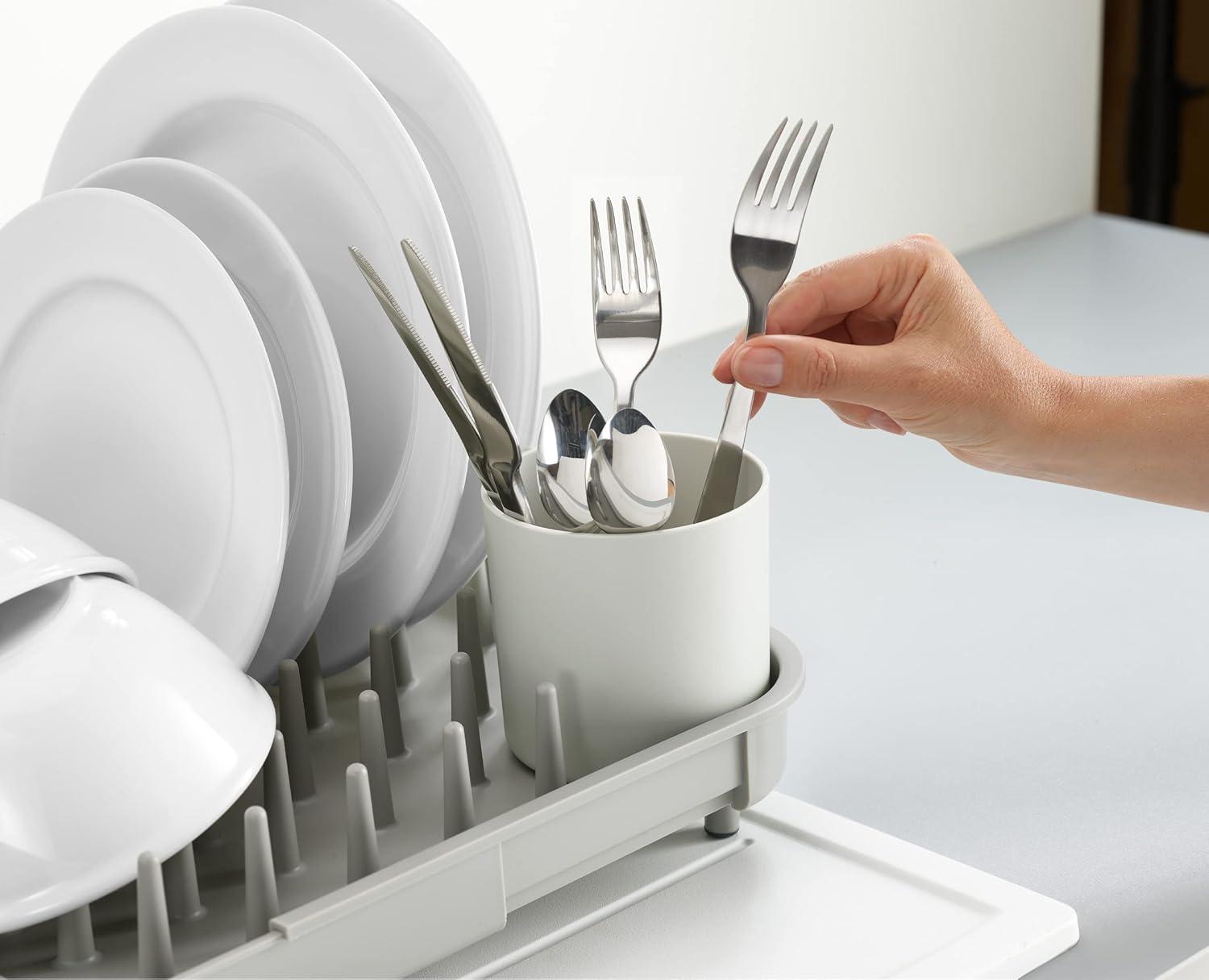 image:imageJoseph Joseph Duo Compact Dish Rack GreyExpandable