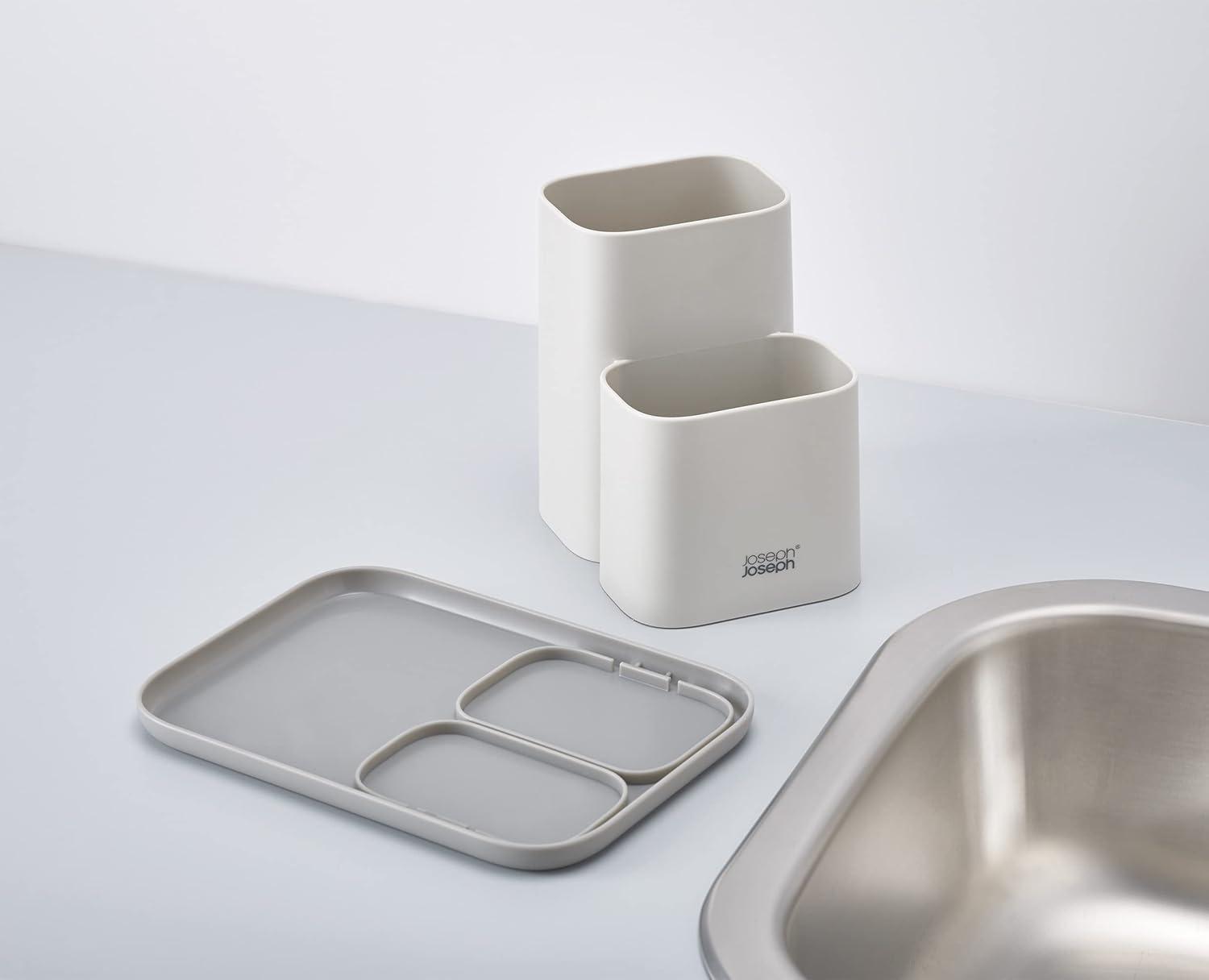 image:imageJoseph Joseph Duo Kitchen Counter Organizer Kitchen and Storage Organisation for Gadgets Utensils and Condiments GreyOneSize