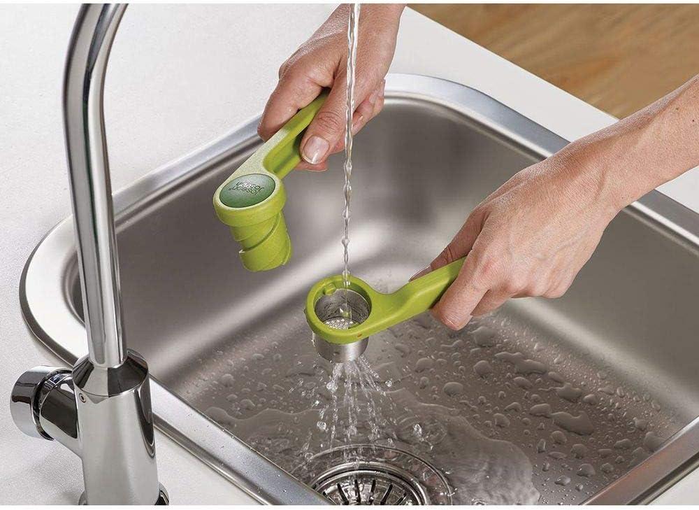 image:imageJoseph Joseph Helix Potato Ricer Masher Ergonomic TwistAction Hand Manual Stainless Steel For Mashed Potato Vegetable Purees Stainless Steel WhiteGreen