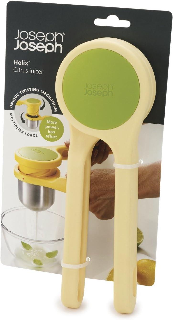 image:imageJoseph Joseph Helix Potato Ricer Masher Ergonomic TwistAction Hand Manual Stainless Steel For Mashed Potato Vegetable Purees Stainless Steel WhiteYellow