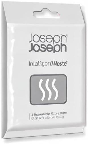 image:imageJoseph Joseph Trash Can Odor Filters Smell Absorbing Refills for Food Waste Caddy Compost Bin Activated Carbon Deodorizer Pack of 62 Count Pack of 1