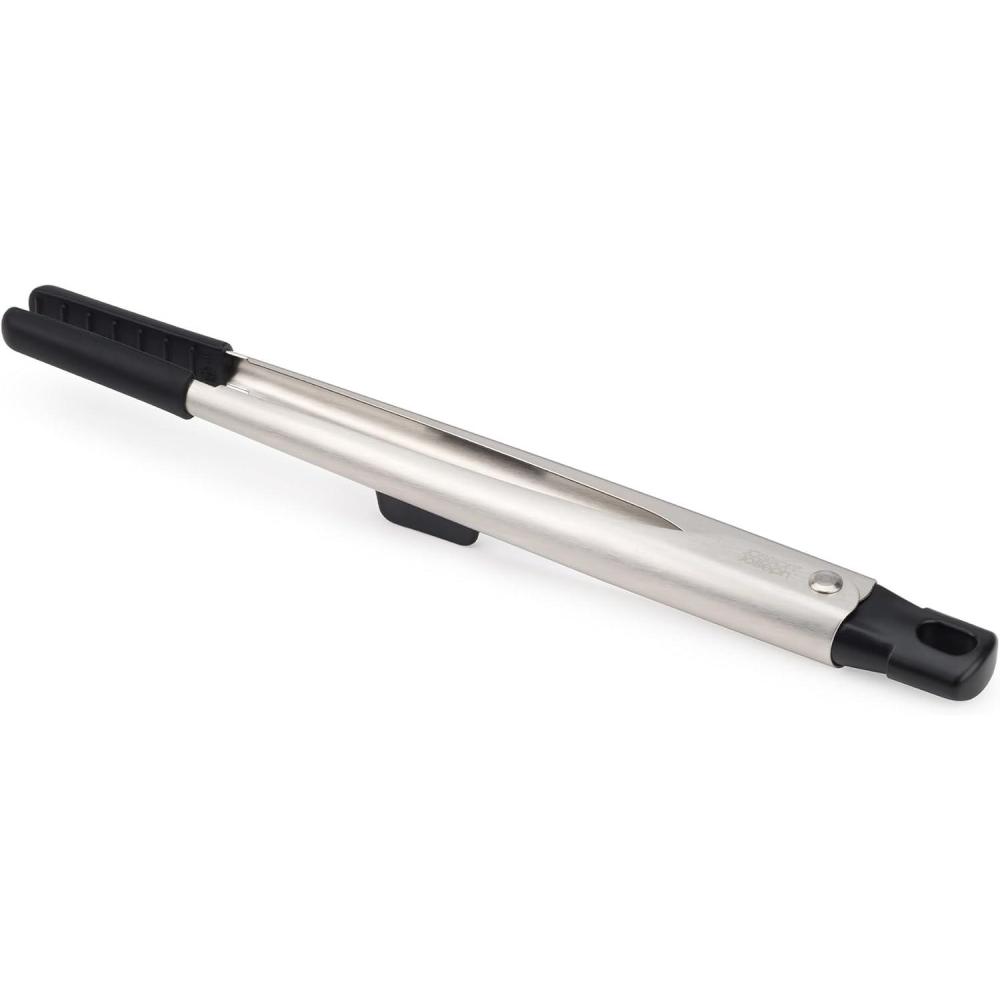 image:imageJoseph Joseph Elevate Fusion Set of 2 Silicone Tongs with Integrated Tool Rests Stainless SteelSingle