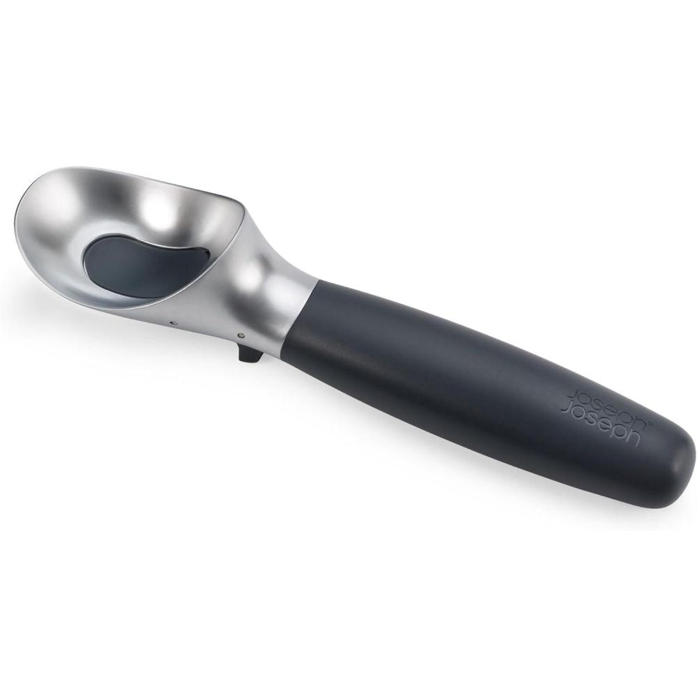 image:imageJoseph Joseph Elevate Ice Cream scoop with easy trigger release and intergrated tool rest improves hygiene Non slip handle