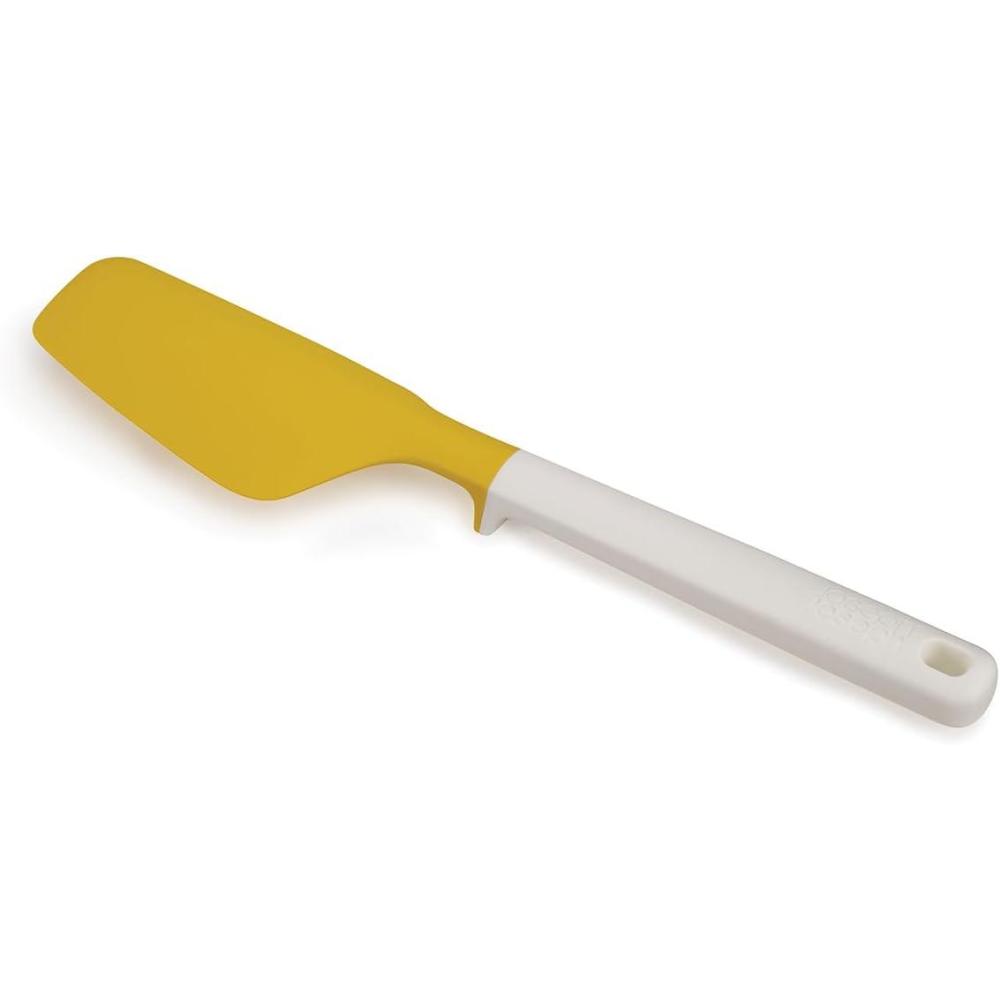 image:imageJoseph Joseph Silicone Elevate Egg Spatula with Integrated Tool Rest WhiteYellow