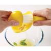 Joseph Joseph 20028 Catcher Citrus Reamer with Seed Catcher, Yellow