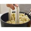 Joseph Joseph 20140 Easy-Mash Plastic Potato Masher Ergonomic with Non-slip Grip and Pan-scraping Edges Dishwasher Safe, One-size, White