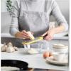 Joseph Joseph 20169 GripGrater Paddle Grater with Easy-grip Handle, Coarse Stainless-Steel Blades, Yellow(Coarse grater)
