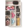 Joseph Joseph 75005 Viva Makeup Cosmetic Storage Organizer with Drawer, Large with Mirror, Shell, Cream(7pc Organiser)