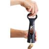 Joseph Joseph BarStar 3-in-1 Corkscrew, Bottle opener & foil cutter, Space Saving design, Gray(Corkscrew)