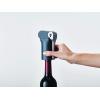 Joseph Joseph BarWise Compact Folding Lever Corkscrew Wine Opener with Foil Cutter, One-Size, Blue(Compact Lever Corkscrew)