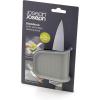 Joseph Joseph BladeBrush Knife and Cutlery Cleaner Brush Bristle Scrub Kitchen Washing Non-Slip, One Size, Green(Gray)