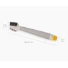 Joseph Joseph CleanTech 3-in-1 Detail Cleaning Brush, Flat and V-Shaped Bristles for Every Household Surface, Kitchen, Bathroom Grout, and Nylon Scraper tip