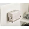 Joseph Joseph Compo 4 Easy-Fill Compost Bin Food Waste Caddy with Adjustable Air Vent, 1 gallon / 4 liters, Stone(Stone)