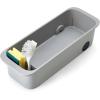 Joseph Joseph CupboardStore Easy-Access Wheeled Storage Caddy, Under Sink Kitchen Cabinet Organizer- Grey