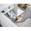 Joseph Joseph CupboardStore Easy-Access Wheeled Storage Caddy, Under Sink Kitchen Cabinet Organizer- Grey