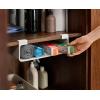 Joseph Joseph CupboardStore Large Under-Shelf Film, Foil, and Bag Organizer – Space-Saving Kitchen Storage, Made from Recycled Plastic(Large)