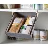 Joseph Joseph CupboardStore Under Shelf Drawer Kitchen Cabinet Storage Organizer, Space Saving, Gray/ White(1 Count)
