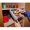 Joseph Joseph CupboardStore Under-Shelf Storage Drawer – Space-Saving Kitchen Organizer, Made from Recycled Plastic(Cupboard Drawer)