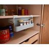 Joseph Joseph CupboardStore Under-Shelf Storage Drawer – Space-Saving Kitchen Organizer, Made from Recycled Plastic(Spice Rack)