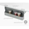 Joseph Joseph CupboardStore Under-Shelf Storage Drawer – Space-Saving Kitchen Organizer, Made from Recycled Plastic(Spice Rack)