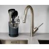 Joseph Joseph Dock Cutlery Drainer and Organizer, Dark Grey/Grey
