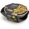 Joseph Joseph Double Dish Pistachio and Snack Serving bowl with Food Waste Compartment, BPA-Free – Grey(Gray)