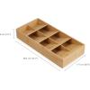Joseph Joseph DrawerStore Expanding Silverware, Flatware, Utensil & Gadgets Organizer, Expandable in Drawer Space Saving Tray, Bamboo(Flatware Organizer)