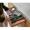 Joseph Joseph DrawerStore Expanding Utensil and Gadget Organizer, Expandable Tray for Kitchen Drawer, Recycled Plastic(Flatware & Utensils Organizer)