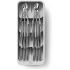 Joseph Joseph DrawerStore Expanding Utensil and Gadget Organizer, Expandable Tray for Kitchen Drawer, Recycled Plastic(Flatware Organizer)
