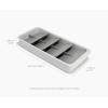 Joseph Joseph DrawerStore Expanding Utensil and Gadget Organizer, Expandable Tray for Kitchen Drawer, Recycled Plastic(Flatware Organizer)