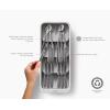 Joseph Joseph DrawerStore Expanding Utensil and Gadget Organizer, Expandable Tray for Kitchen Drawer, Recycled Plastic(Flatware Organizer)