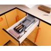 Joseph Joseph DrawerStore Knife Organizer, holds up to 9 knives, Kitchen Organization & Drawer Storage – Compact, Grey