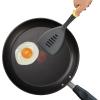 Joseph Joseph Duo 3-Piece Utensil Set with Integrated Tool Rests: Scratch-Free Use on Non-Stick Cookware, Includes Solid & Slotted Spoons and Turner, Heat-Resistant(Opal)