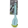 Joseph Joseph Duo 4-Piece Utensil Set Heat-Resistant Set with Ladle, Solid & Slotted Spoons, and Turner; Handles Clip for Organized Storage, Opal