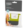 Joseph Joseph Duo Easy-Grip Julienne Peeler, Vegetable Kitchen Peeler and Potato-Eye Remover, Dark Opal(Straight)