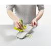 Joseph Joseph Duo Multi-Grip Mandoline, Fruit and Vegetable Slicer with Precision Food Grip, White