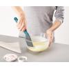 Joseph Joseph Duo Silicone Spatula Ergonomically Shaped, Heat-Resistant Silicone Head, Perfect for Mixing Bowls & Non-Stick Cookware, Opal(Opal)
