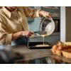 Joseph Joseph Duo Silicone Spatula Ergonomically Shaped, Heat-Resistant Silicone Head, Perfect for Mixing Bowls & Non-Stick Cookware, Opal(Opal)