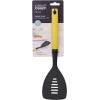 Joseph Joseph Duo Slotted Turner with Integrated Tool Rest: Hygienic, Heat-Resistant Nylon Head, Safe for Non-Stick Cookware, Light Yellow