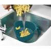 Joseph Joseph Duo Triangular Colander, Food Strainer with Vertical Handle and Easy-Pour Corners, Dark Opal