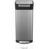 Joseph Joseph Eco IW9 Recycled Bin Liners, Kitchen/Bathroom Trash Bags, Tie Tape Drawstring, Extra Strong, 20-Pack, 10L/2.6 Gallons, Grey(10.6 gallons)
