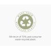 Joseph Joseph Eco IW9 Recycled Bin Liners, Kitchen/Bathroom Trash Bags, Tie Tape Drawstring, Extra Strong, 20-Pack, 10L/2.6 Gallons, Grey(20 Count (Pack of 1))