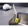Joseph Joseph Edge Dish Brush with Integrated Sink Rest, Green(Green)