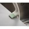 Joseph Joseph Edge Dish Brush with Integrated Sink Rest, Green(Stone/Sage)