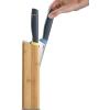 Joseph Joseph Elevate – 6-Piece Japanese Stainless-Steel Kitchen Knife Set with Slimline Bamboo Block