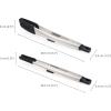 Joseph Joseph Elevate Fusion Set of 2 Silicone Tongs with Integrated Tool Rests, Stainless Steel(2 piece set)