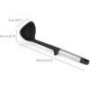 Joseph Joseph Elevate Silicone Solid Spoon, BPA Free, Heat Resistant Non Stick Kitchen Utensil, Weighted Stainless Steel Handle(Ladle)