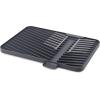 Joseph Joseph Flip-Up Drain Board with Foldable Dish Rack, One-size, Gray