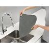 Joseph Joseph Flume Folding Draining Mat, Gray, Large(12.4″ x 12.4″)